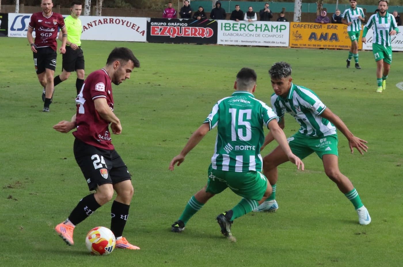 El Haro Deportivo se reencuentra con el triunfo en Pradejón 1 El Haro Deportivo se reencuentra con el triunfo en Pradejón 1
