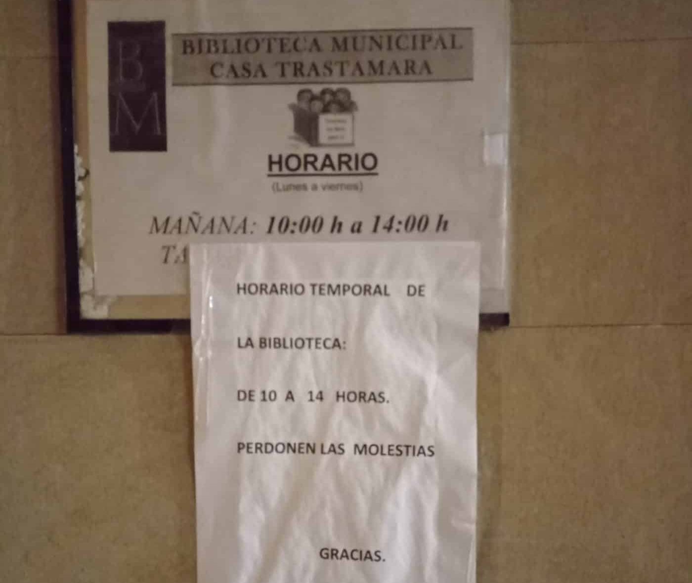 El PSOE de Santo Domingo denuncia el "abandono" de la biblioteca municipal 1 El PSOE de Santo Domingo denuncia el "abandono" de la biblioteca municipal 1
