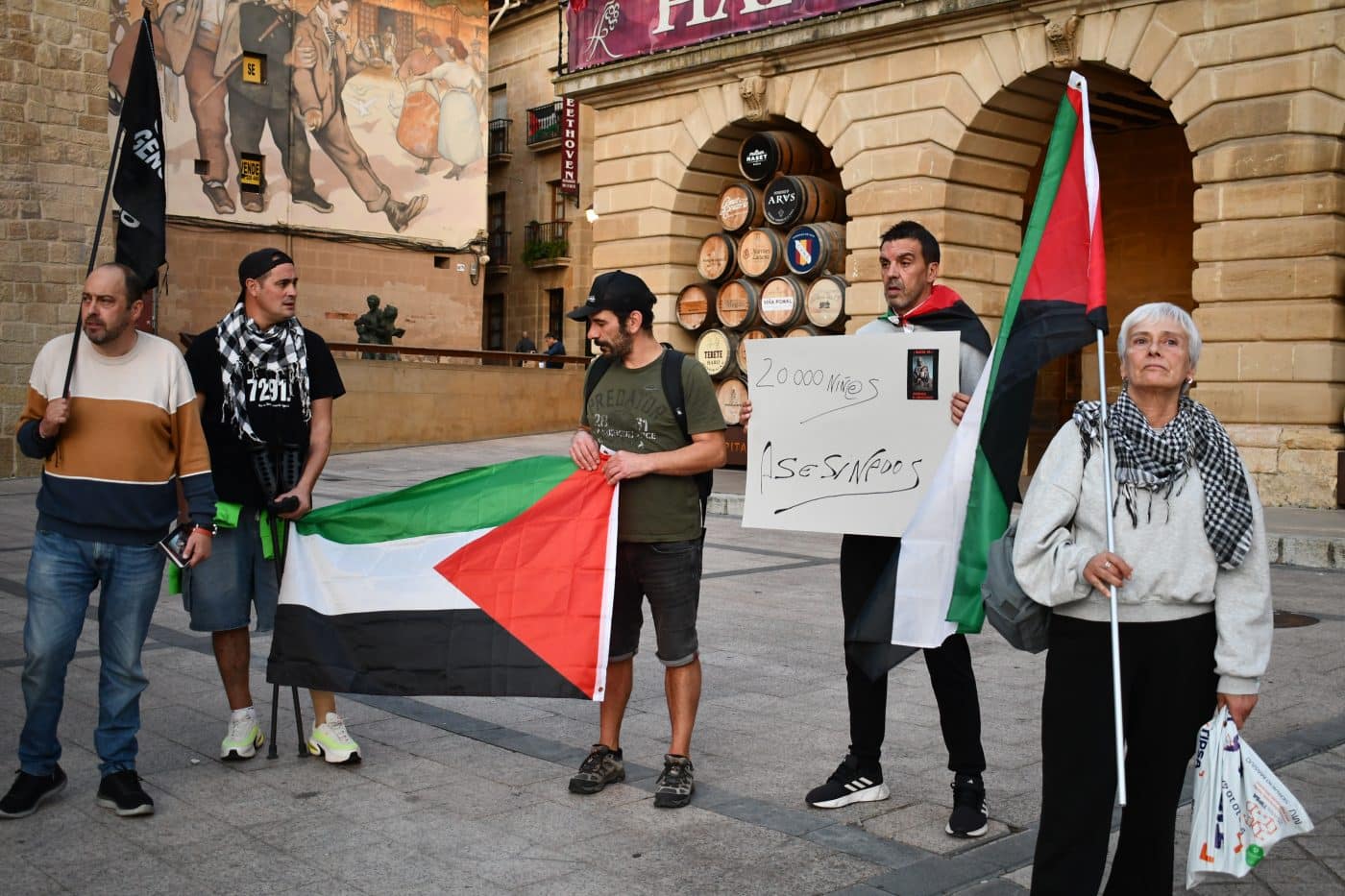 FOTOS: Haro se suma al grito mundial por Palestina 2