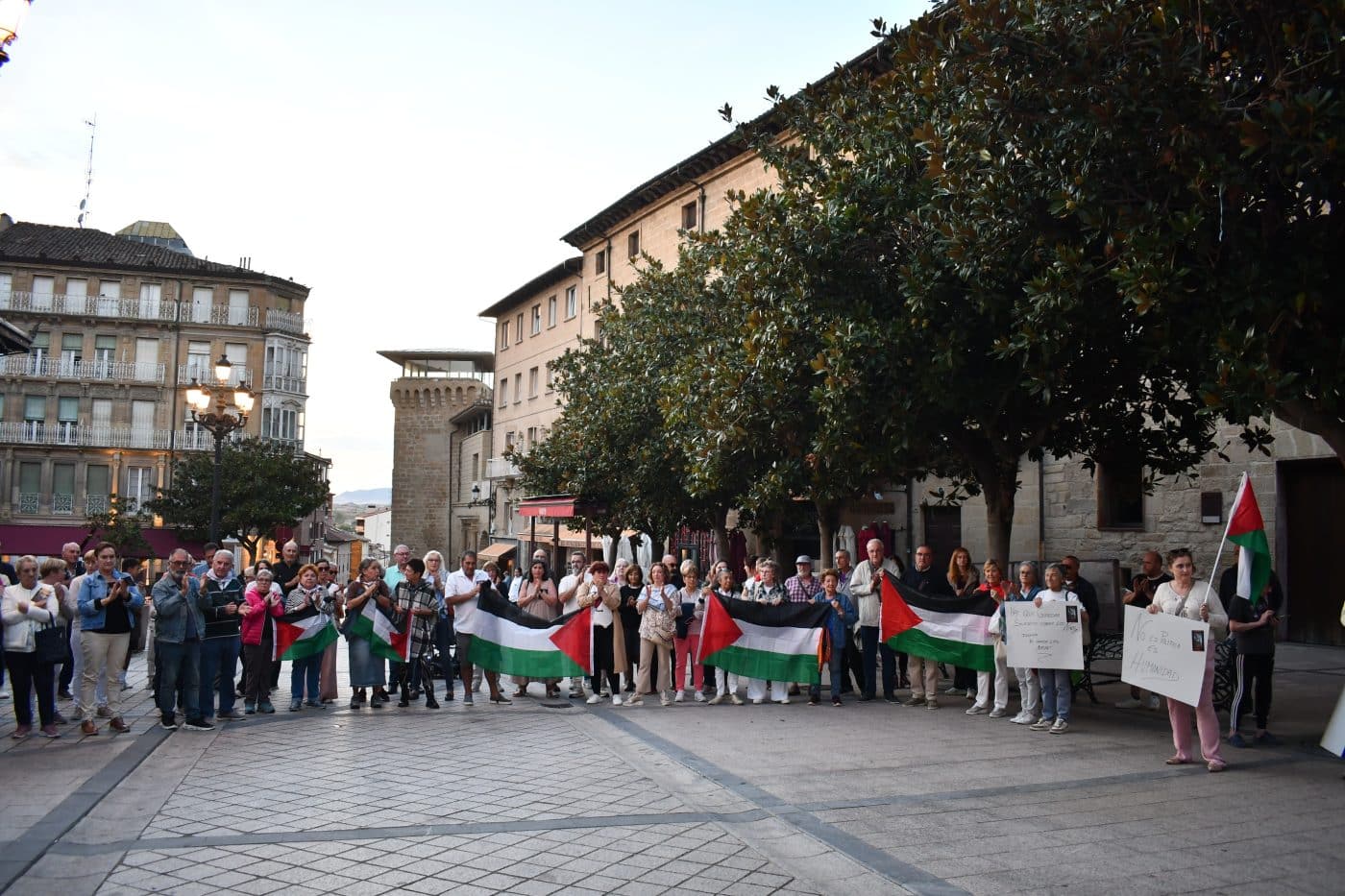 FOTOS: Haro se suma al grito mundial por Palestina 9