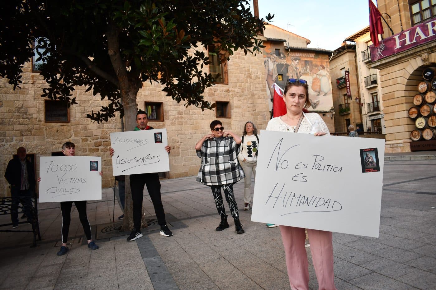 FOTOS: Haro se suma al grito mundial por Palestina 14