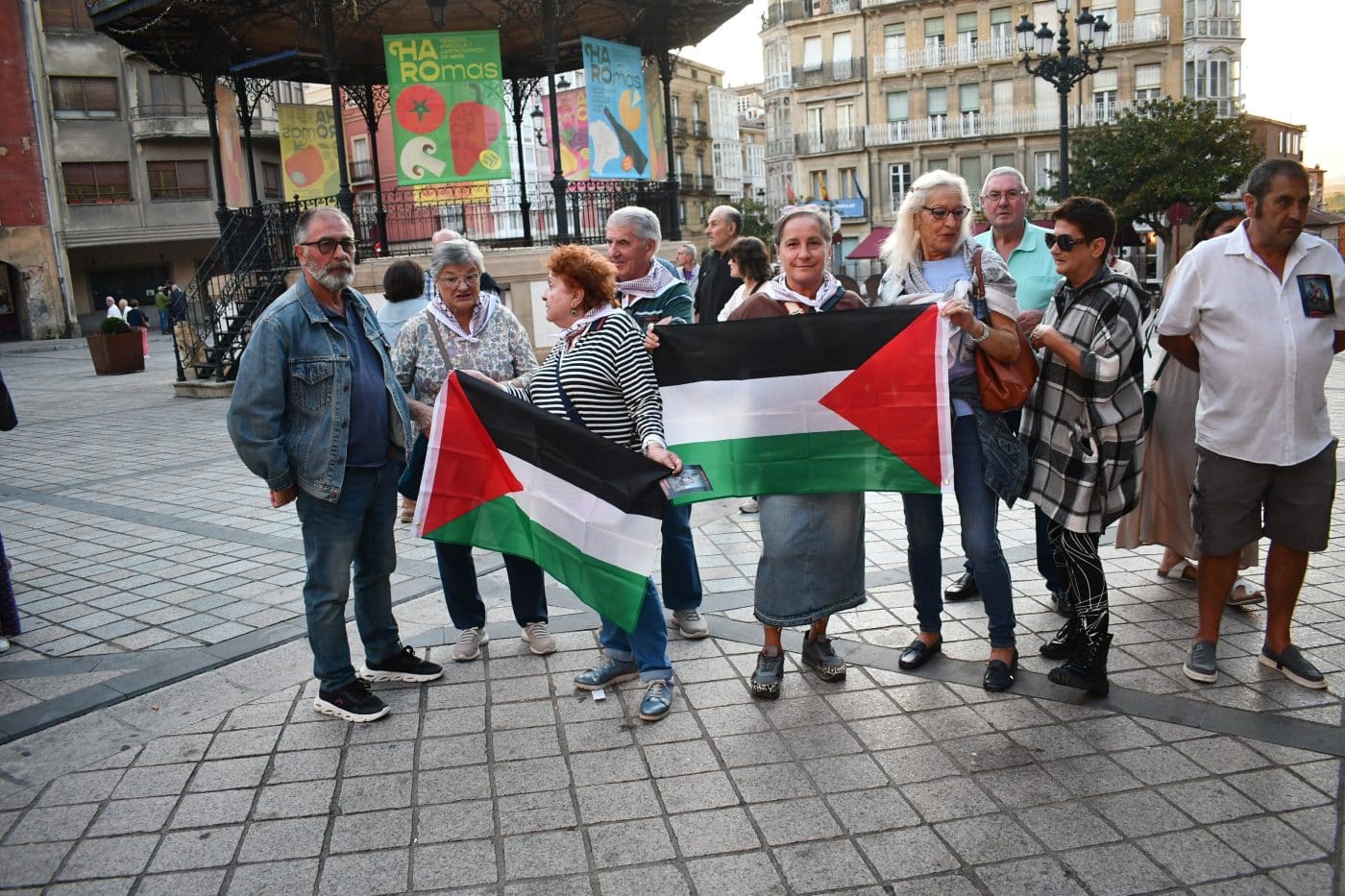 FOTOS: Haro se suma al grito mundial por Palestina 17