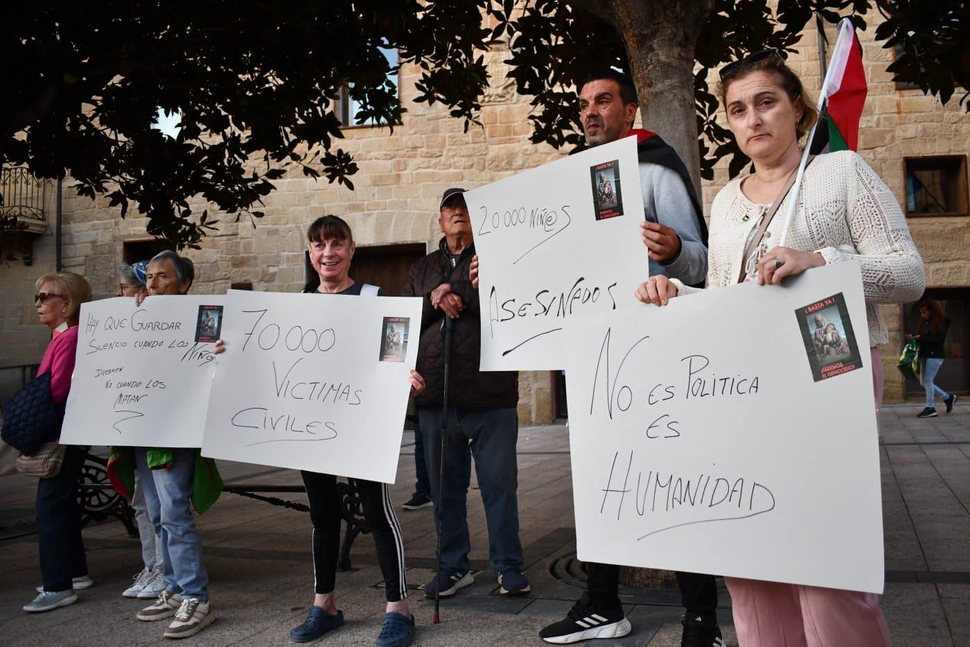 FOTOS: Haro se suma al grito mundial por Palestina 1