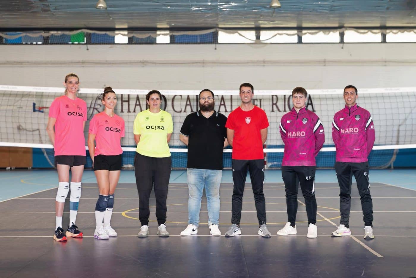 Haro Deportivo y Haro Rioja Vóley estrechan lazos con un convenio de colaboración 1 Haro Deportivo y Haro Rioja Vóley estrechan lazos con un convenio de colaboración 1
