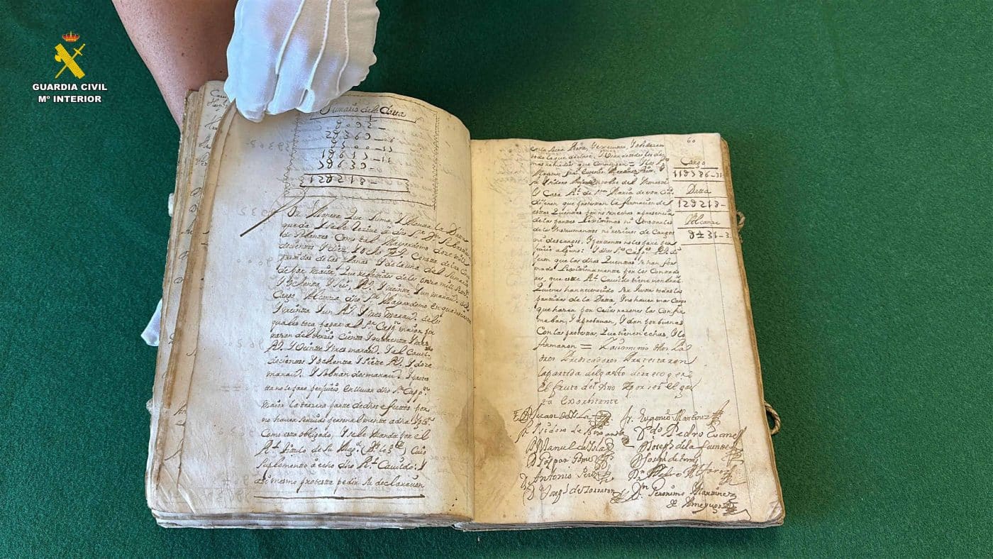 Recuperan en Madrid un libro antiguo fundamental para la memoria histórica de Nájera 3 Recuperan en Madrid un libro antiguo fundamental para la memoria histórica de Nájera 3