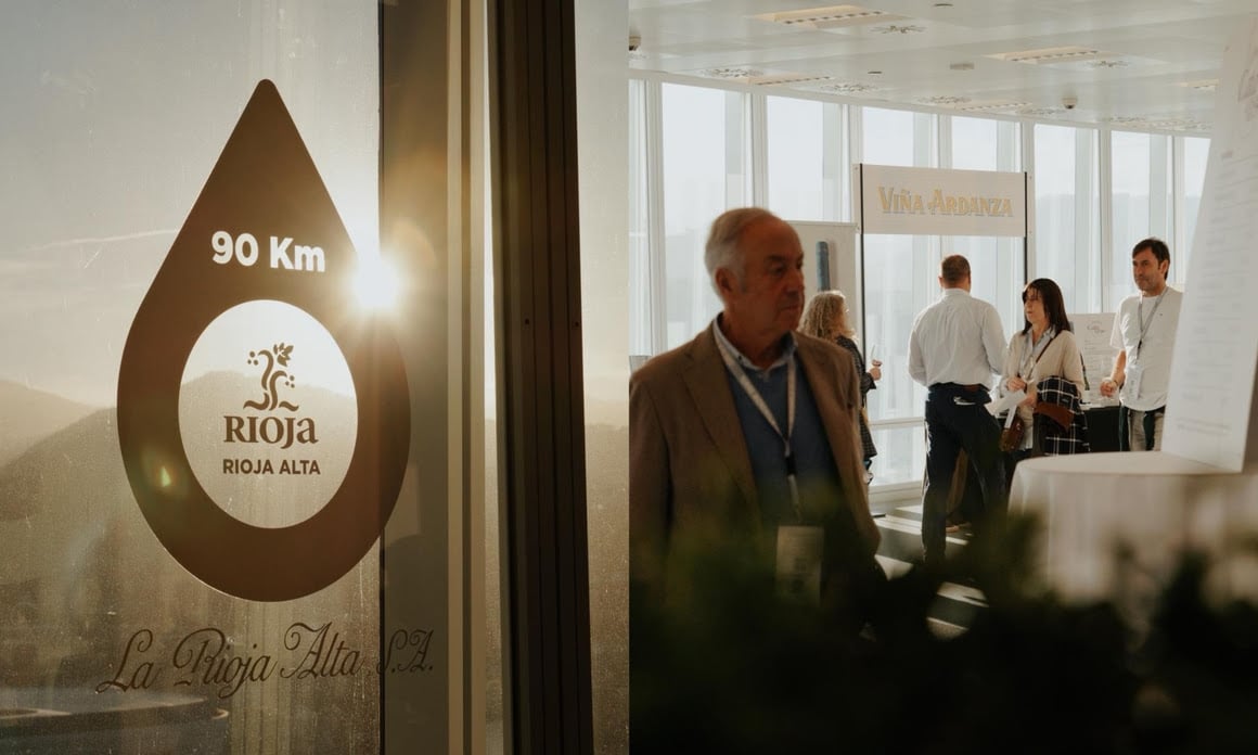 Una cata de altura: La Rioja Alta, SA eleva sus mejores vinos a la planta 29 de la Torre Iberdrola 3