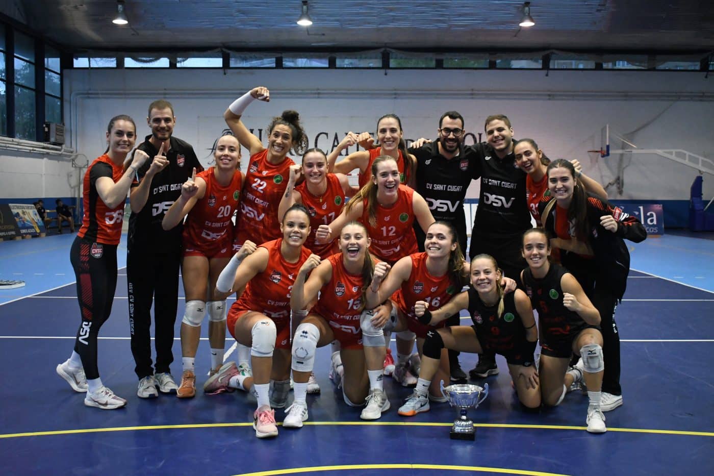 Sant Cugat se lleva el trofeo del Memorial Lorena Ojeda ante el OCISA Haro 1