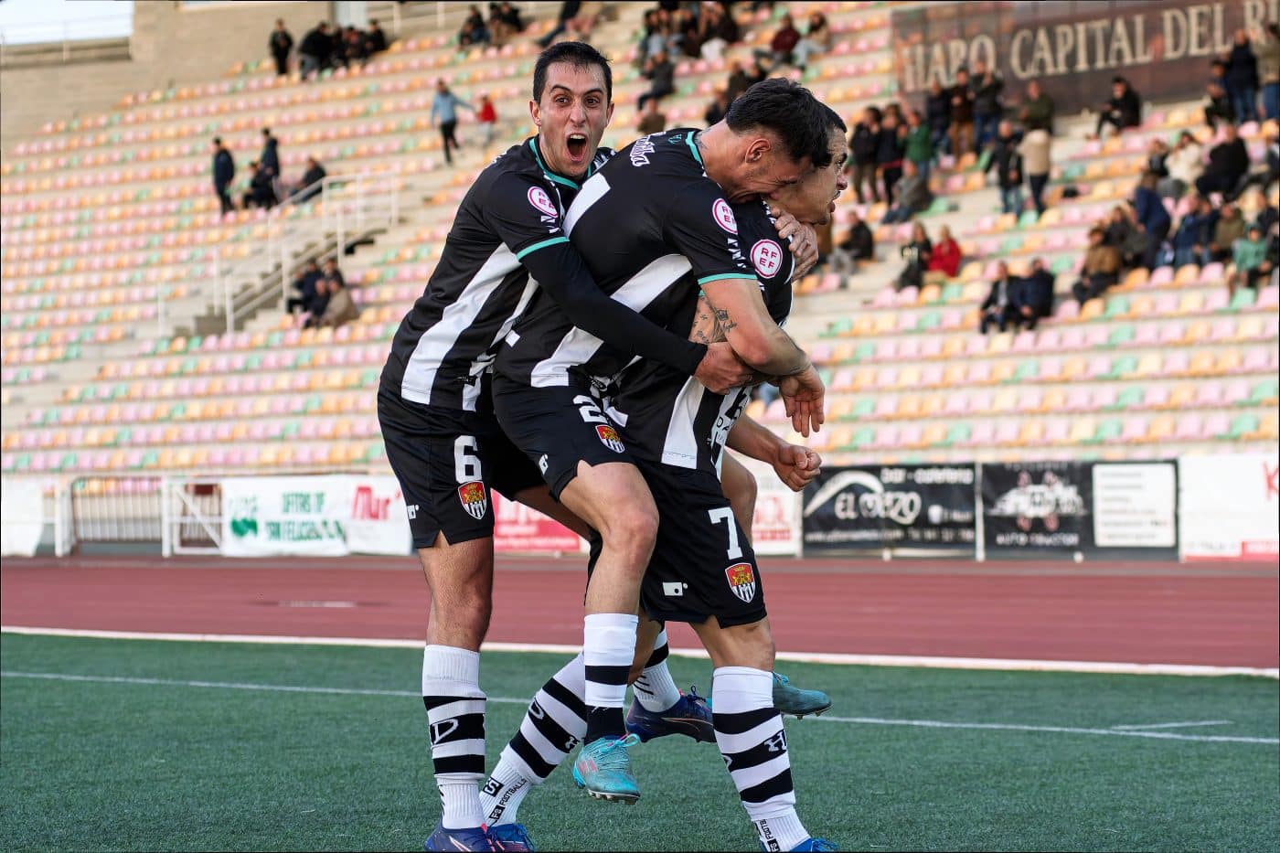 Triunfo solvente del Haro sobre el Berceo 1 Triunfo solvente del Haro sobre el Berceo 1