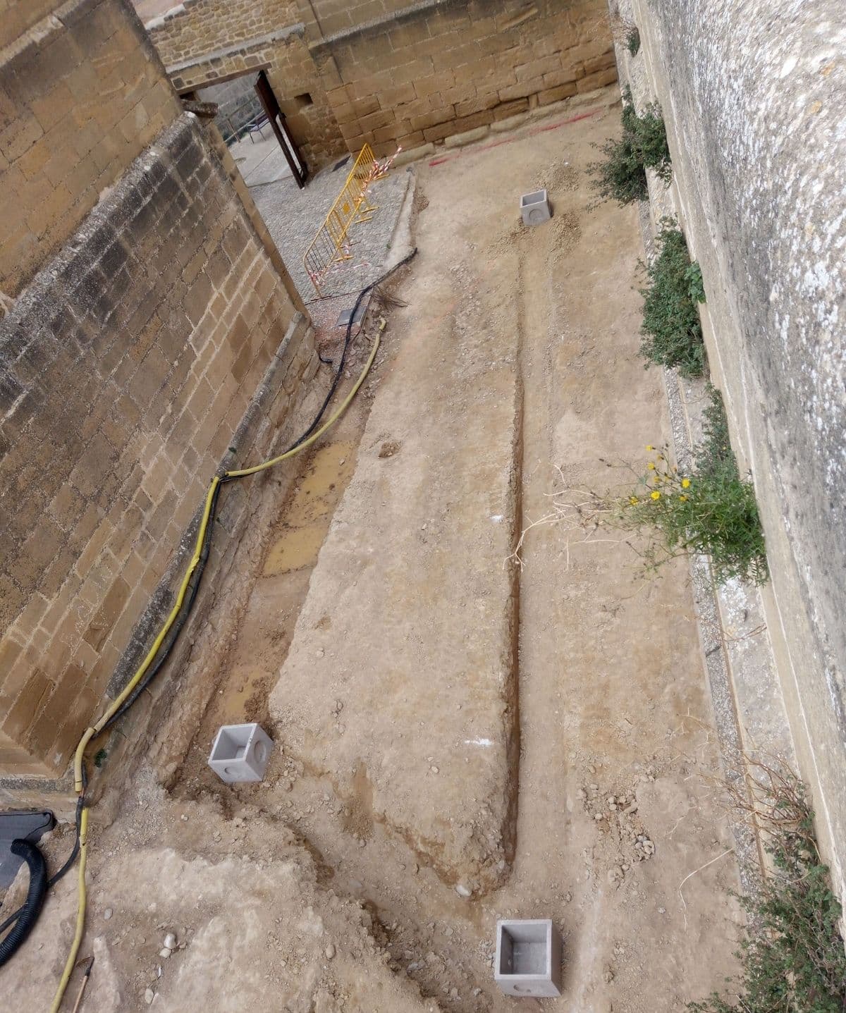 Finalizan en San Vicente de la Sonsierra las obras de saneamiento de la Iglesia de Santa María La Mayor 1 Finalizan en San Vicente de la Sonsierra las obras de saneamiento de la Iglesia de Santa María La Mayor 1