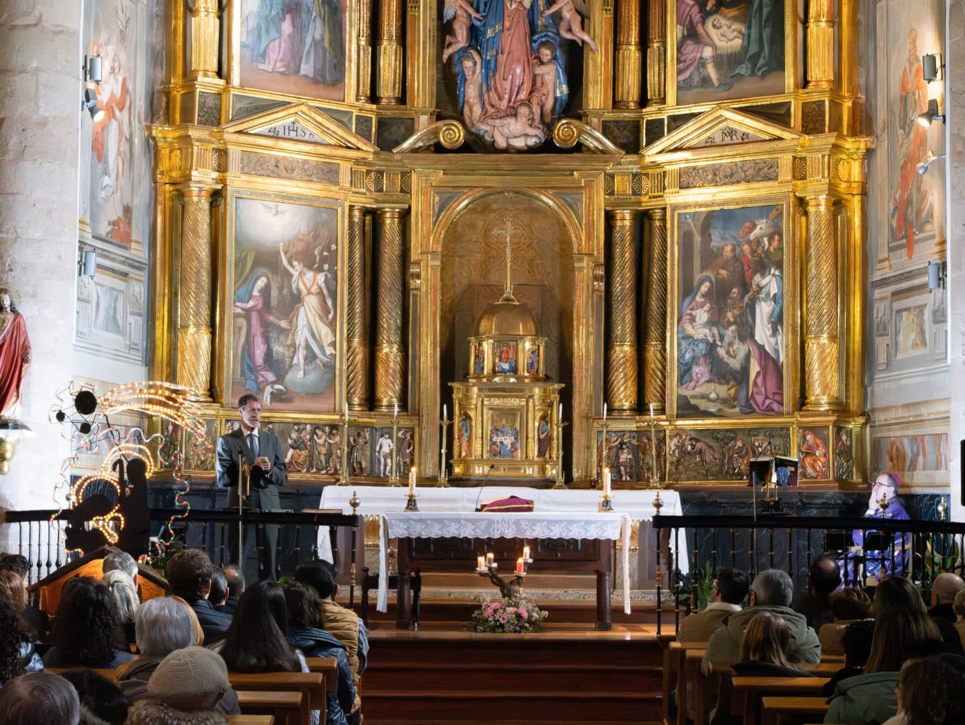 Recuperado el retablo mayor de la iglesia de Arenzana de Abajo con una inversión de más de 100.000 euros 3