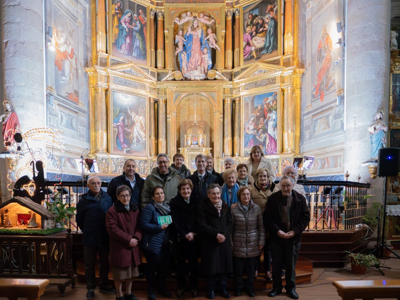 Recuperado el retablo mayor de la iglesia de Arenzana de Abajo con una inversión de más de 100.000 euros 1