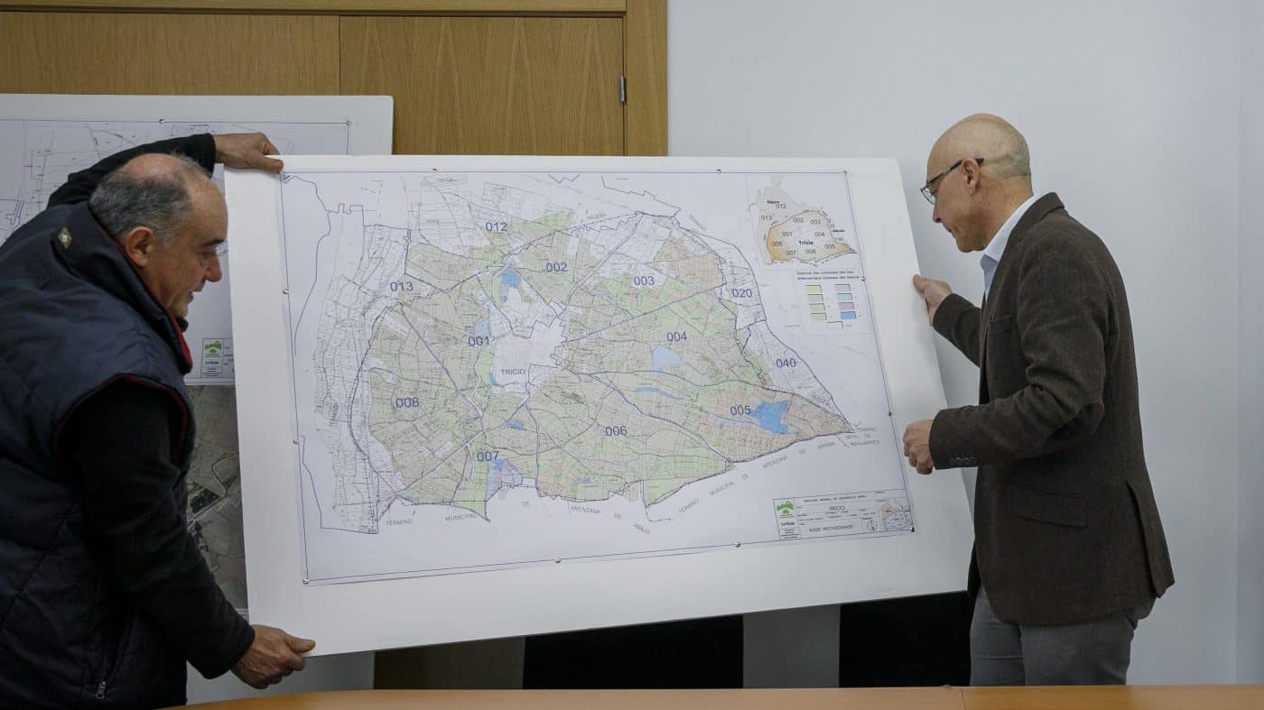 Abierto el plazo de alegaciones para la concentración parcelaria de Tricio, que afecta a 312 propietarios 2