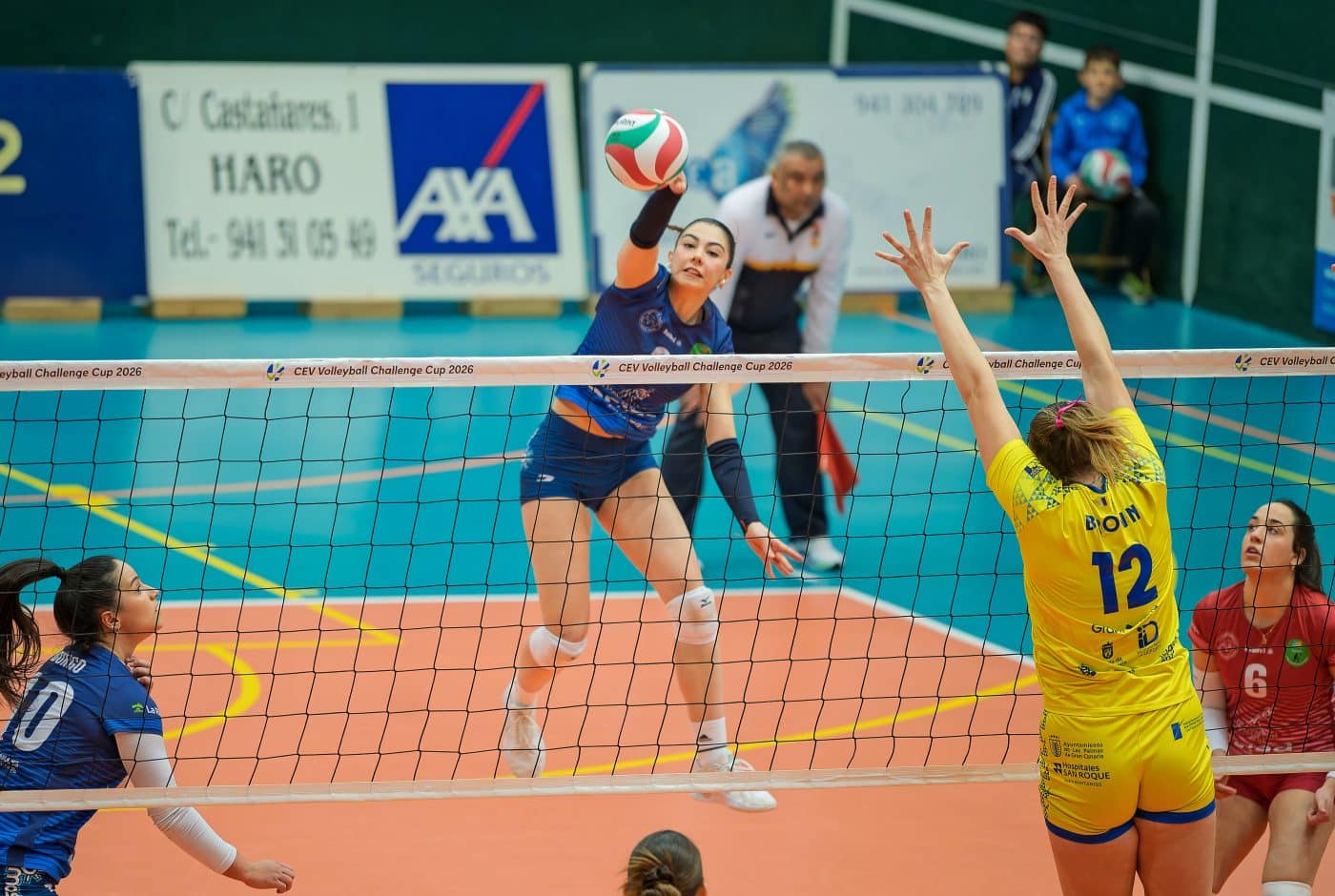 El OCISA Haro sobrevive a su irregularidad y araña un punto ante el Emalsa Gran Canaria 7 El OCISA Haro sobrevive a su irregularidad y araña un punto ante el Emalsa Gran Canaria 7