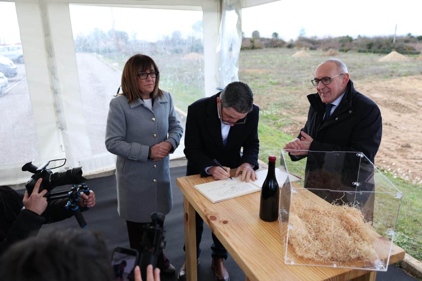 Laguardia acoge el inicio de las obras de EDA Drinks & Wine Campus, referente en vino y bebidas 1