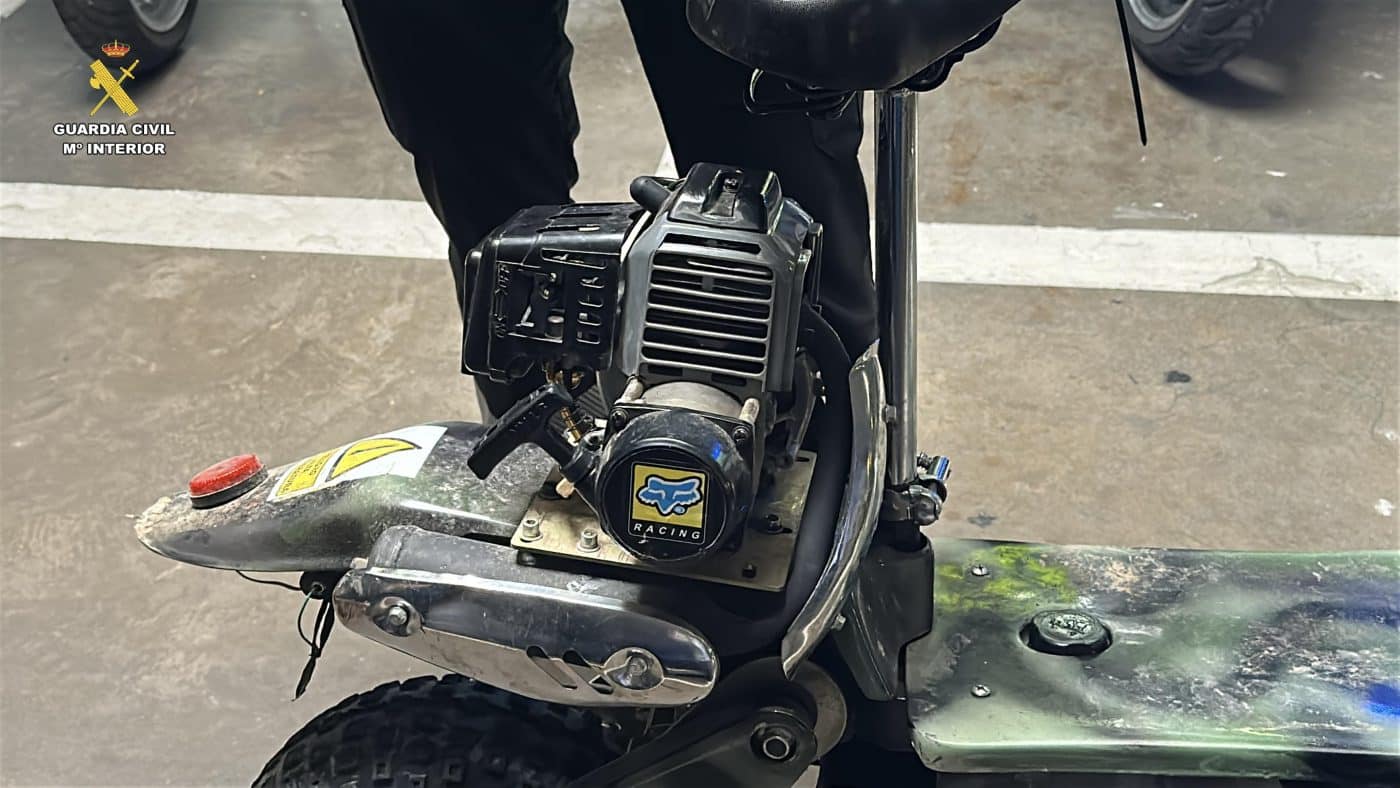 La Guardia Civil interviene en La Rioja un patinete y una bicicleta modificados para circular más rápido 3