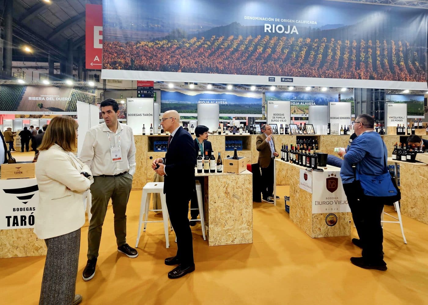 Las bodegas riojanas buscan nuevos mercados en la feria Barcelona Wine Week 4
