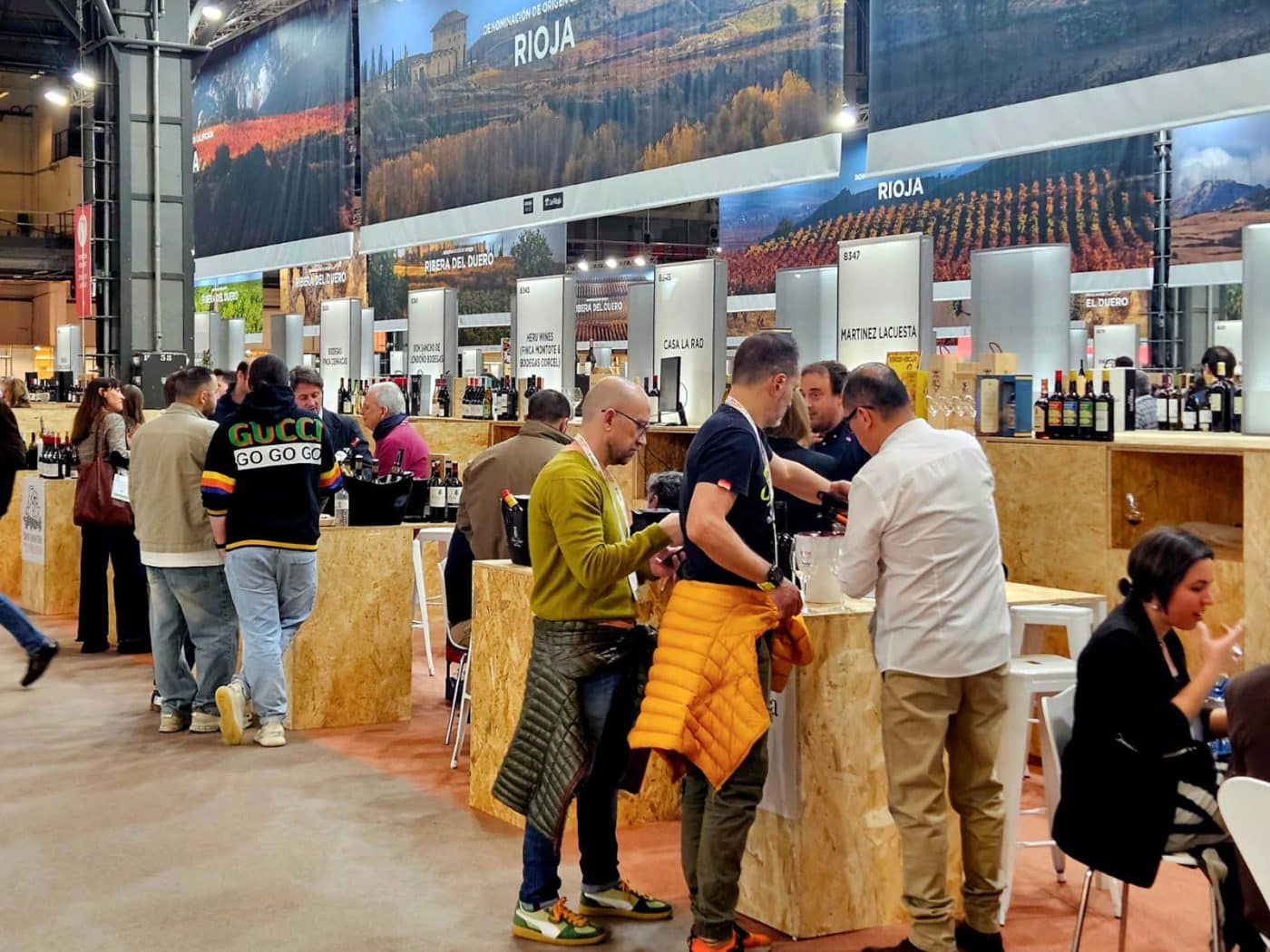 Las bodegas riojanas buscan nuevos mercados en la feria Barcelona Wine Week 5