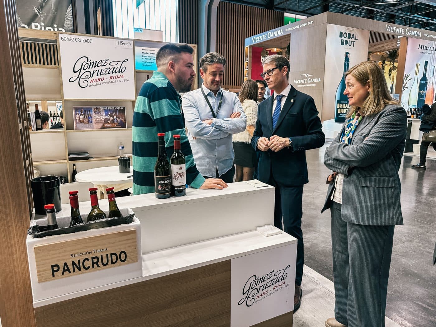Las bodegas riojanas se refuerzan en el mercado internacional desde Wine París 2 Las bodegas riojanas se refuerzan en el mercado internacional desde Wine París 2