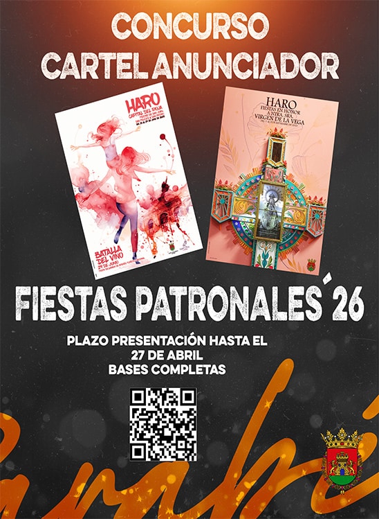 Haro busca cartel para anunciar las Fiestas de San Juan, San Felices y San Pedro 2026 1 Haro busca cartel para anunciar las Fiestas de San Juan, San Felices y San Pedro 2026 1