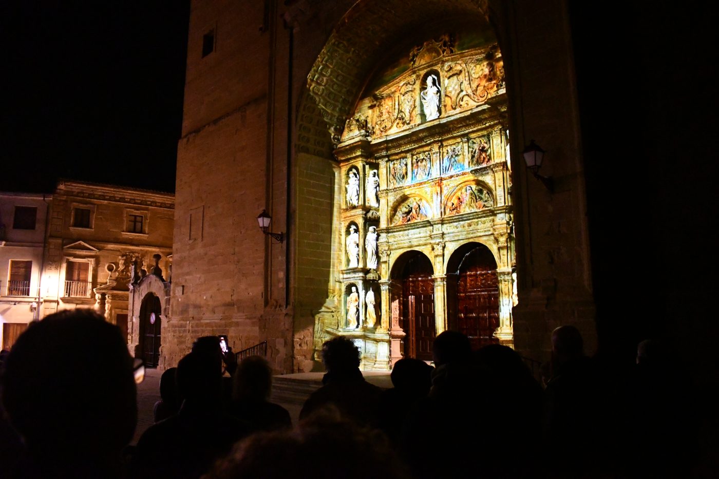 Haro ilumina su patrimonio en el arranque de su primer Festival de la Luz 7 Haro ilumina su patrimonio en el arranque de su primer Festival de la Luz 7