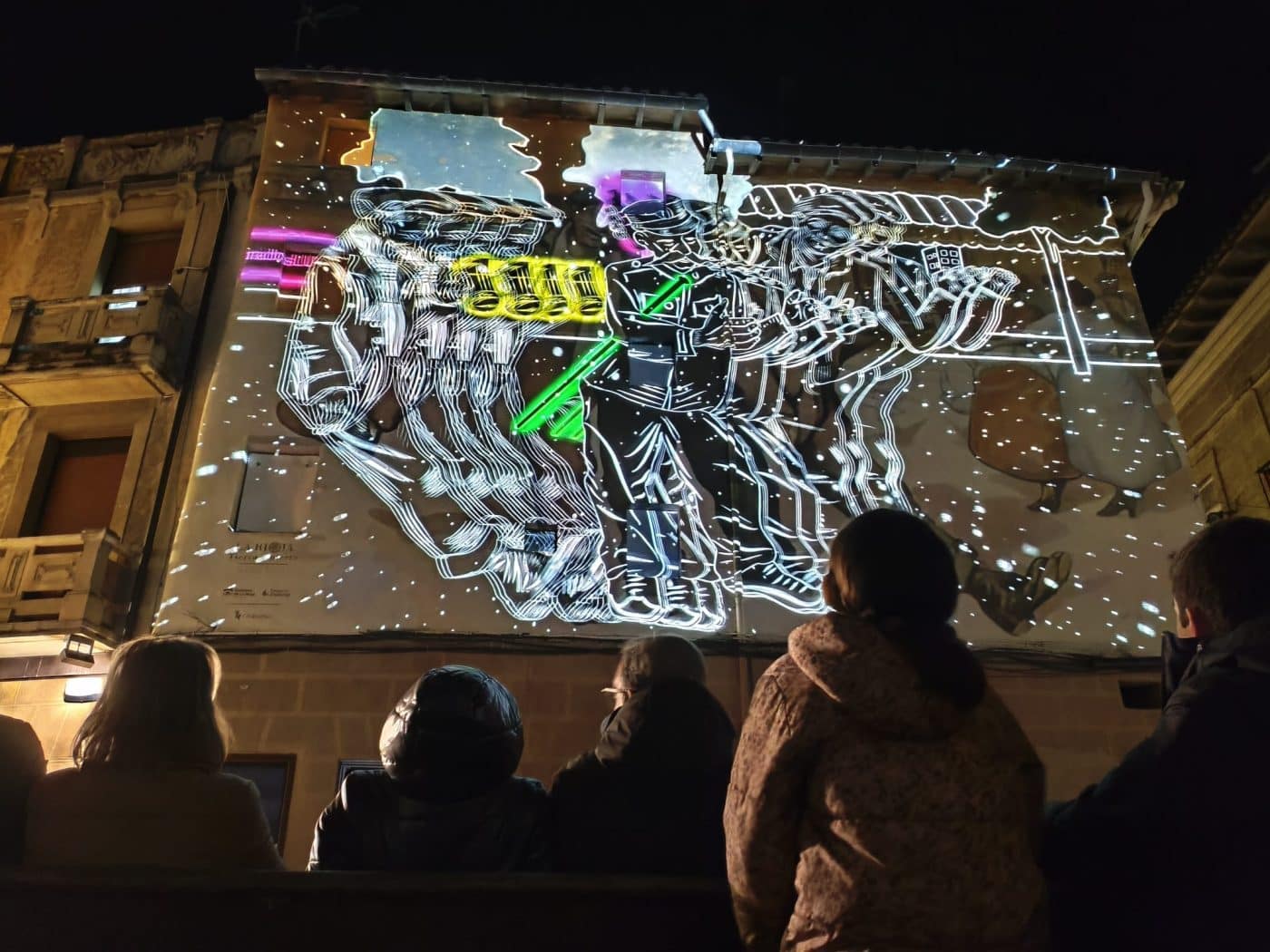 Haro ilumina su patrimonio en el arranque de su primer Festival de la Luz 5 Haro ilumina su patrimonio en el arranque de su primer Festival de la Luz 5