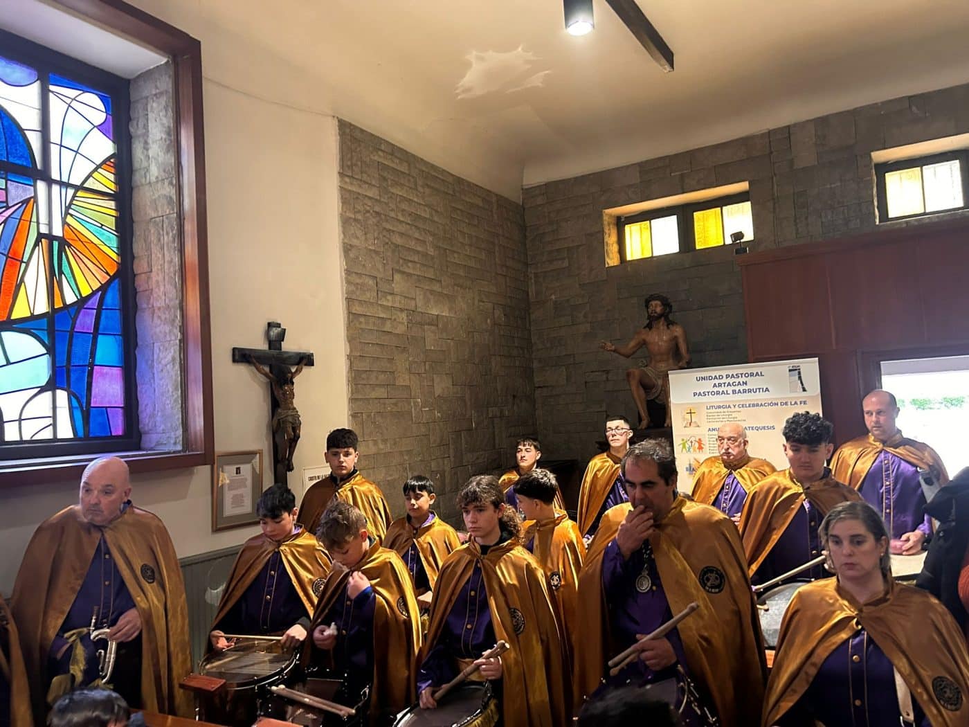 La Agrupación de Cornetas y Tambores de Haro inicia su agenda de Semana Santa en Bilbao 2 La Agrupación de Cornetas y Tambores de Haro inicia su agenda de Semana Santa en Bilbao 2