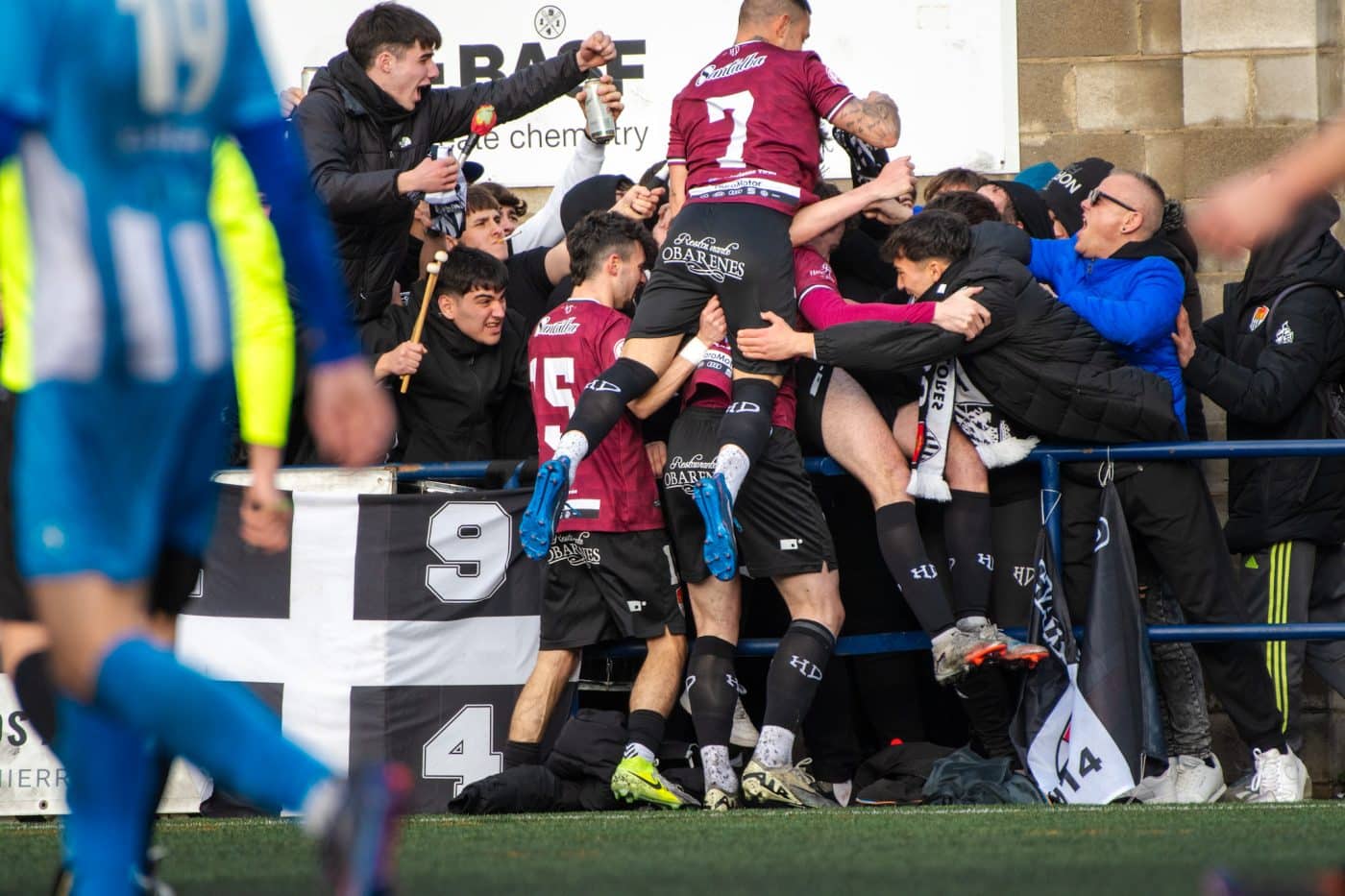 Un gol en los minutos finales deja al Haro sin premio en Oyón 1