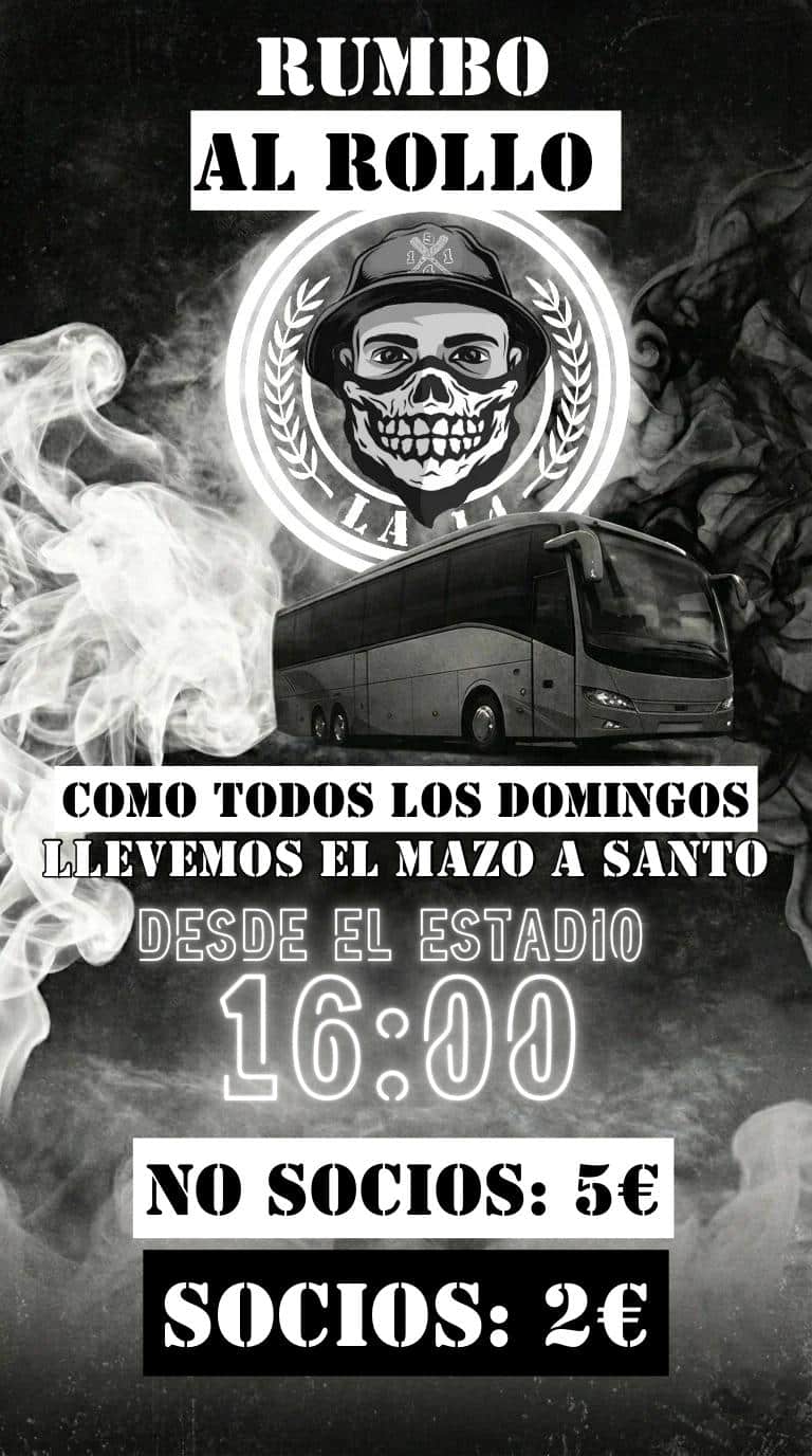 La afición del Haro Deportivo se moviliza para acompañar al equipo en Santo Domingo de la Calzada 1