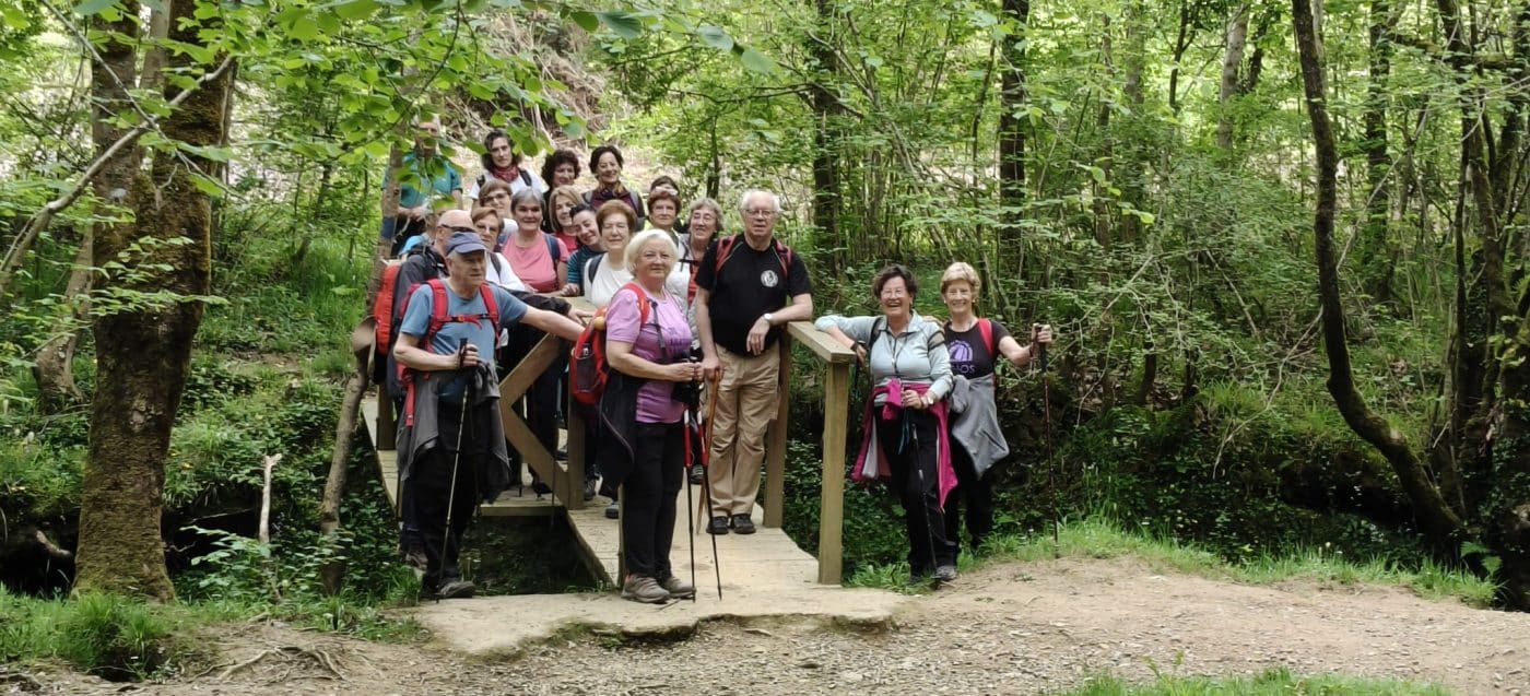Amigos del Camino de Santiago de Haro-Rioja Alta recorren el histórico Camino de Baztán 7
