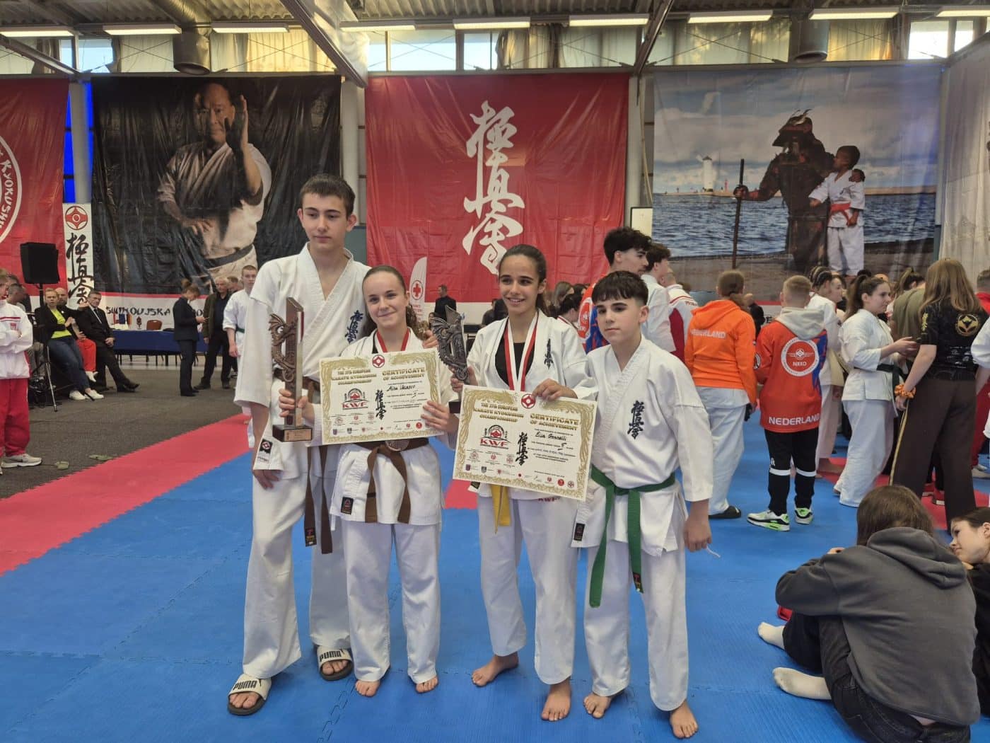 El Kyoku Haro brilla en el Europeo de KWF en Polonia 1