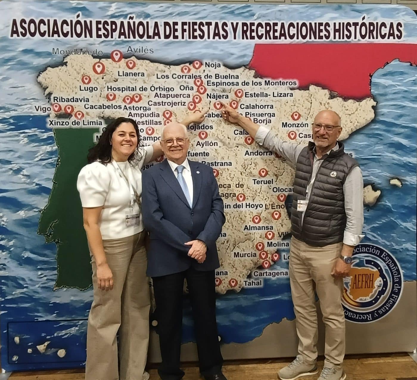 La Crónica Najerense participa en la asamblea anual de la Asociación Española de Fiestas y Recreaciones Históricas 2