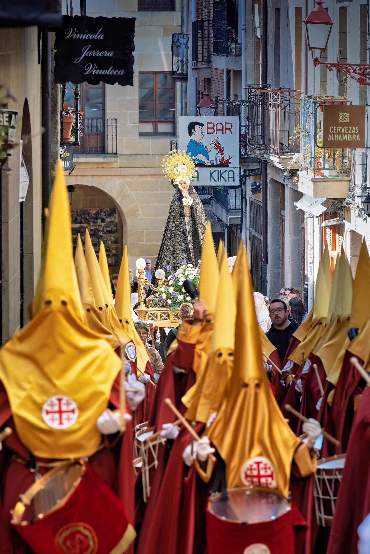 La procesión del Resucitado pone el broche final a la Semana Santa de Haro 3