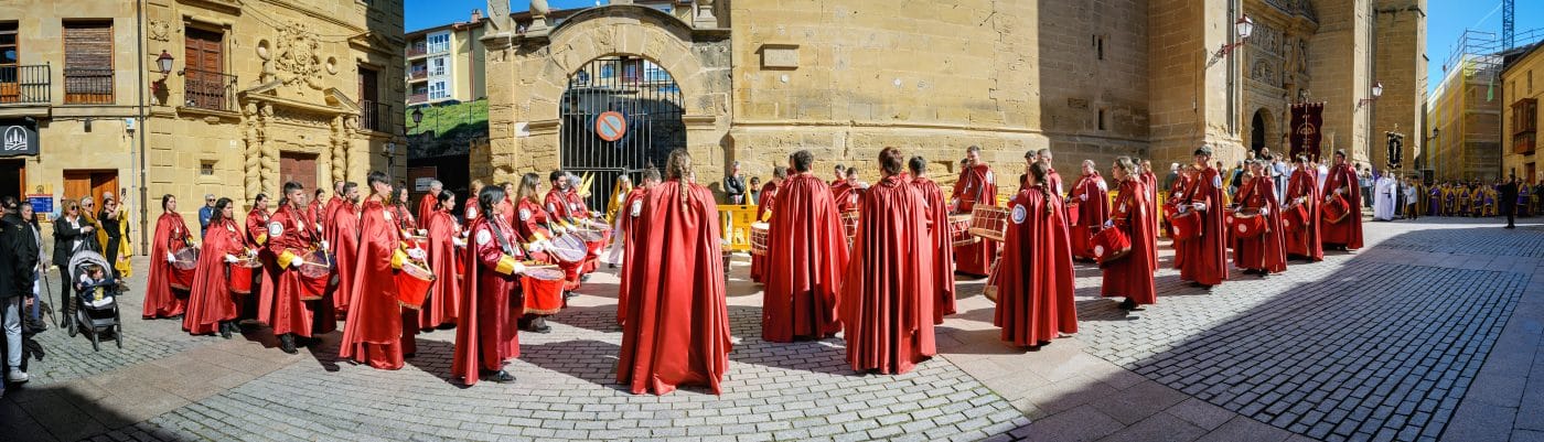 La procesión del Resucitado pone el broche final a la Semana Santa de Haro 9