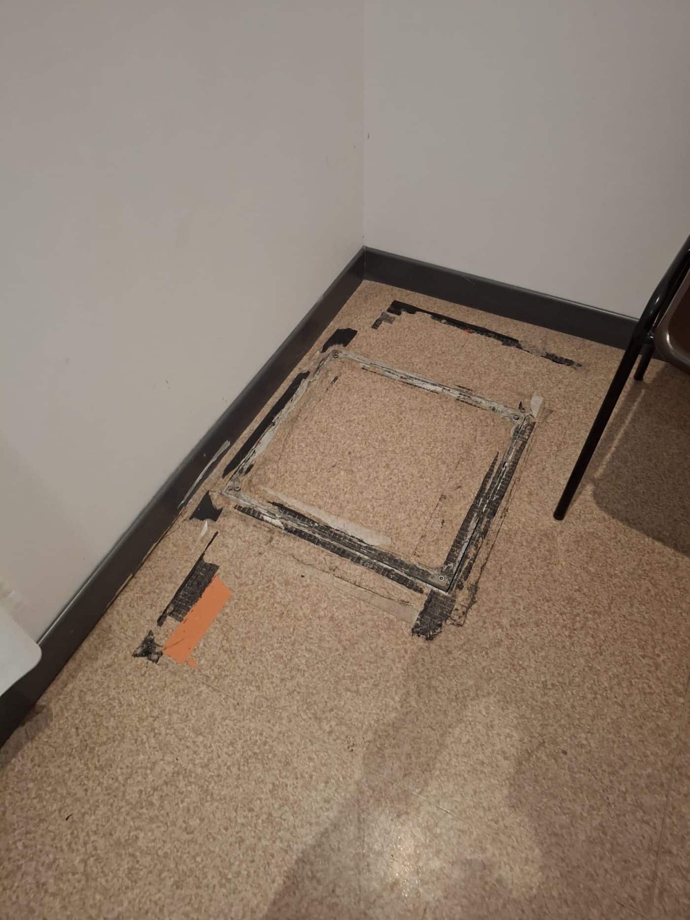 UGT denuncia malos olores, insectos y picaduras en la zona de rayos del Centro de Salud de Nájera 1