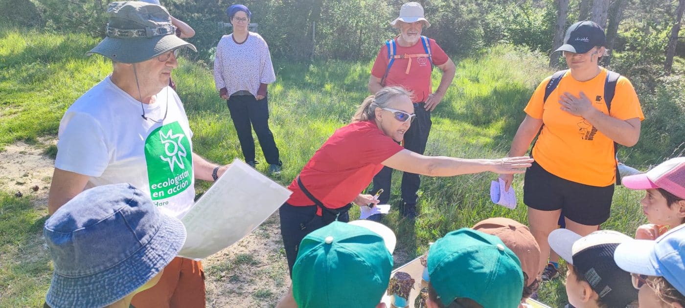 Casi 400 personas participan en la chiqui-ruta 'La Rosa de los vientos' entre Ábalos y Peña la Rosa 4
