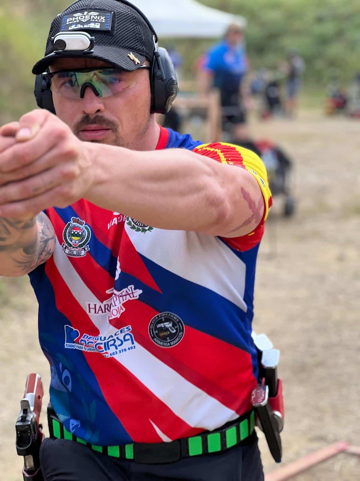 El Club de Tiro Rioja Alta roza las medallas en la Copa Presidente en As Pontes 1