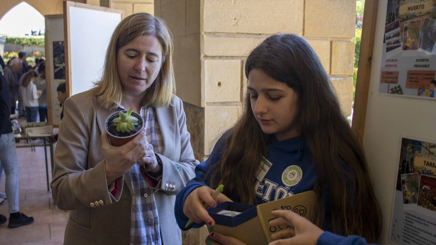 El Colegio La Salle La Estrella de San Asensio reúne a 80 participantes en el encuentro de huertos escolares ecológicos 2