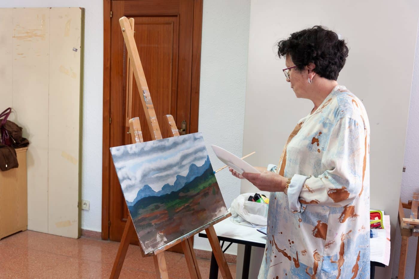 Haro acoge la exposición 'El arte de la experiencia', con obras de personas del centro de día 1