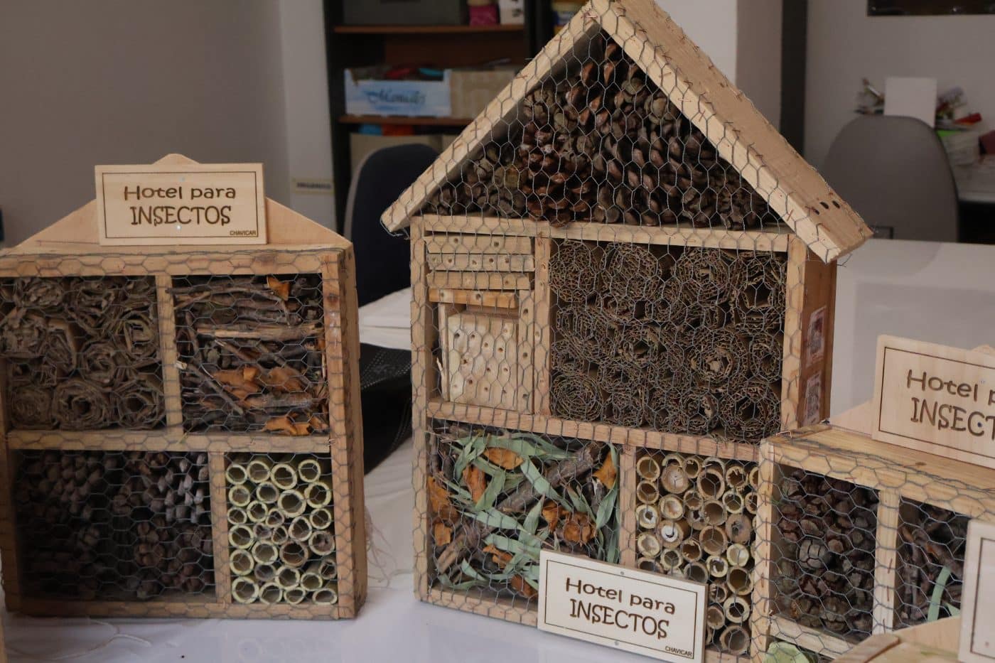 Haro estrena una red de hoteles de insectos para luchar contra el cambio climático 2