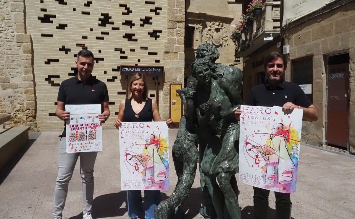 Haro presenta unas fiestas de junio 2026 con Isabel Aaiún, el regreso de la Banda de Música y novedades en la Batalla del Vino 1 Haro presenta unas fiestas de junio 2026 con Isabel Aaiún, el regreso de la Banda de Música y novedades en la Batalla del Vino 1