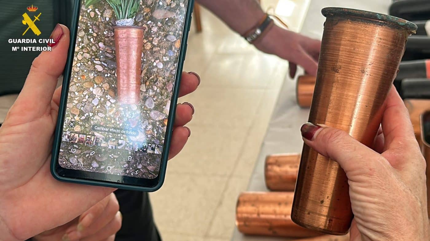 La Guardia Civil investiga a una pareja por robos en cementerios de La Rioja y otras comunidades 2