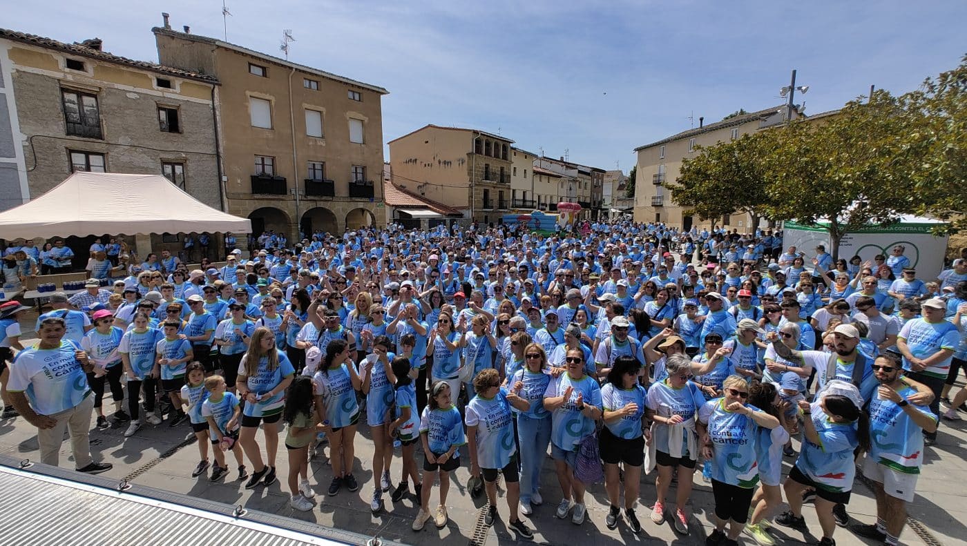 La III Marcha contra el Cáncer Haro-Anguciana bate récords con 1.550 participantes 1 La III Marcha contra el Cáncer Haro-Anguciana bate récords con 1.550 participantes 1