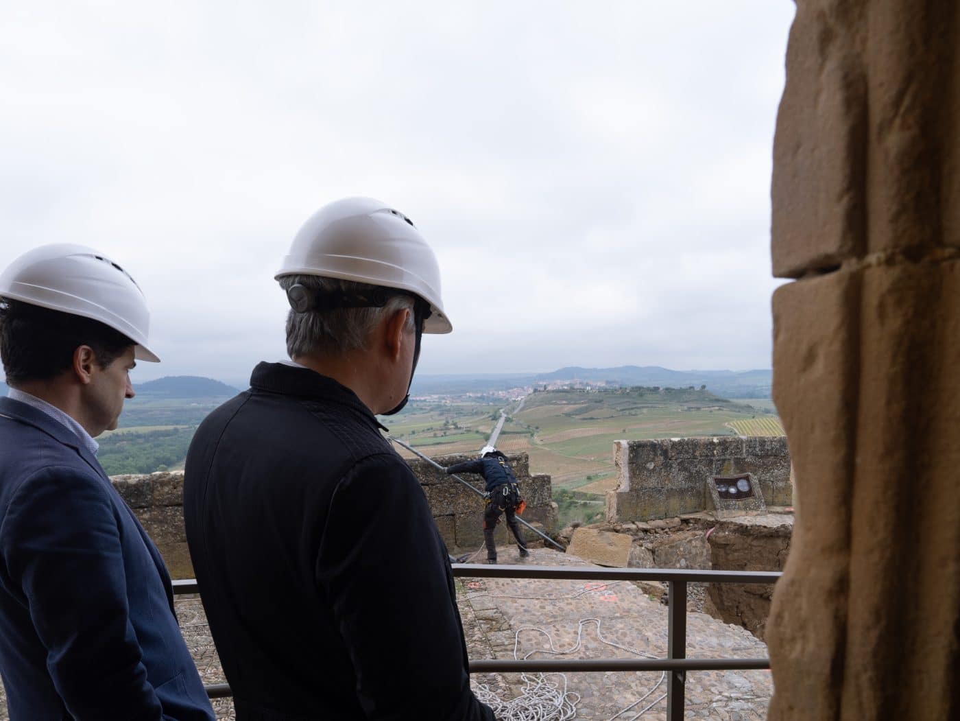 La Rioja movilizará los "fondos necesarios" para recuperar el patrimonio tras el derrumbe en San Vicente de la Sonsierra 1