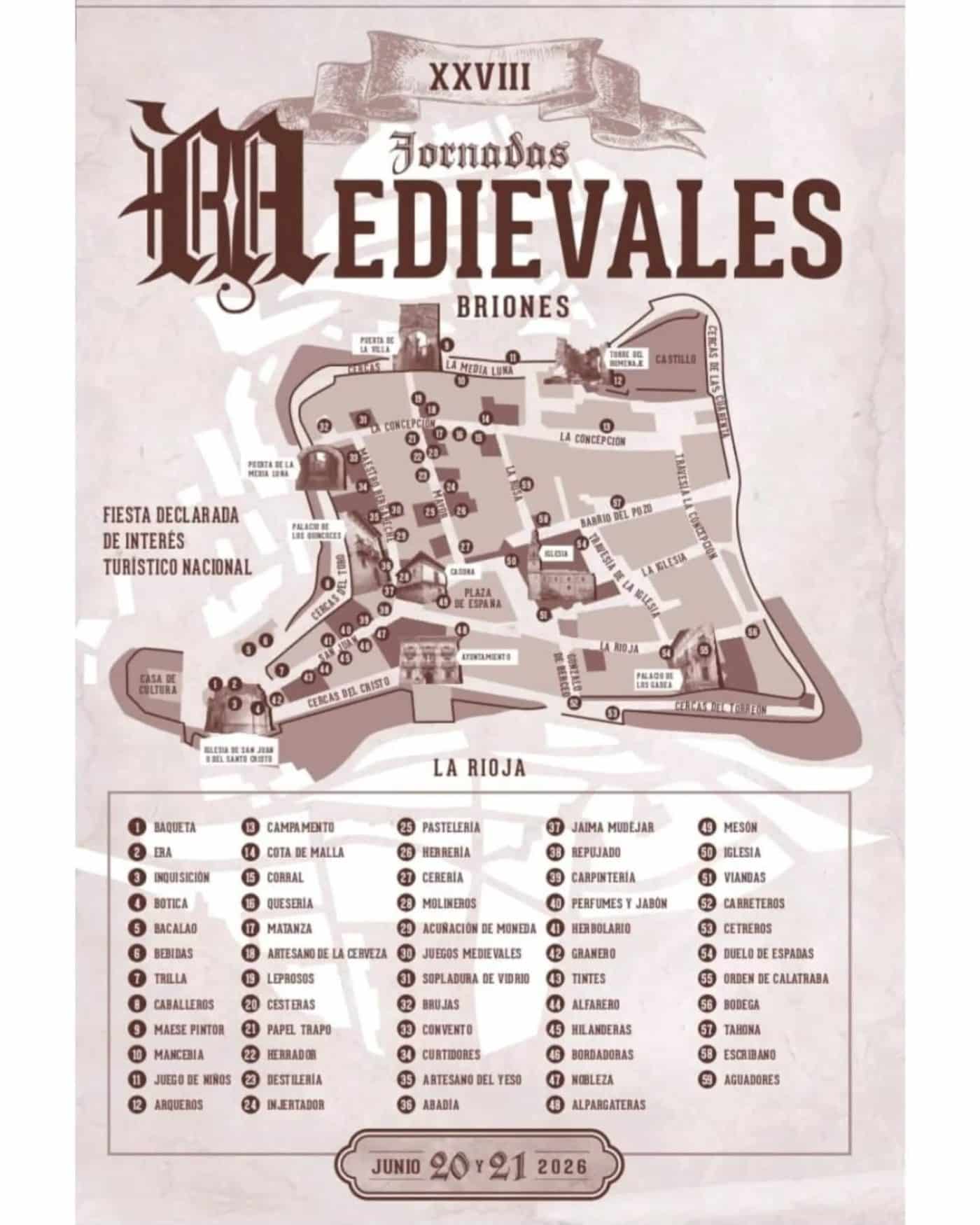 Briones regresa este fin de semana al siglo XIV con sus XXVIII Jornadas Medievales 2