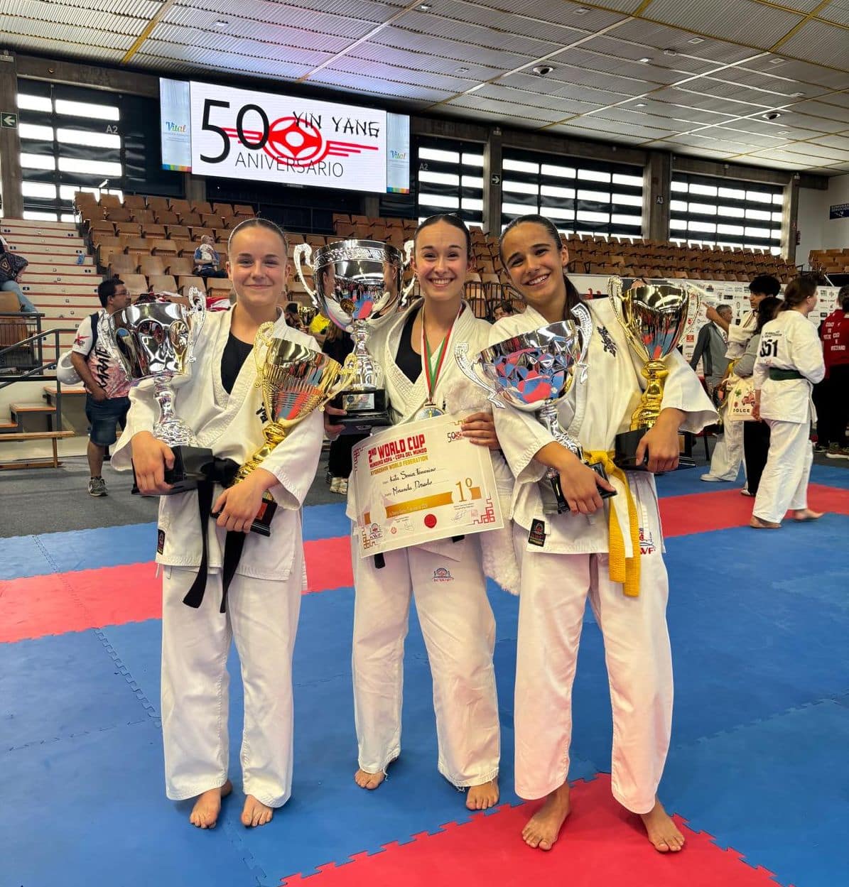 El Kyoku Haro brilla en la Copa del Mundo de Kyokushin con 14 medallas y cinco títulos 5
