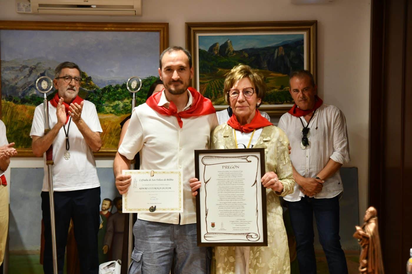 FOTOS: Haro estalla en fiestas entre homenajes, tradición y un calor sofocante 16 FOTOS: Haro estalla en fiestas entre homenajes, tradición y un calor sofocante 16