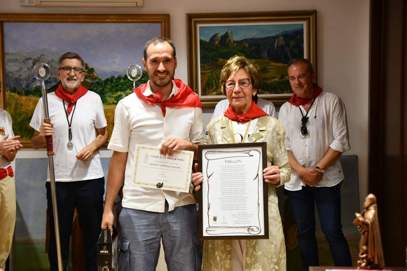 FOTOS: Haro estalla en fiestas entre homenajes, tradición y un calor sofocante 15 FOTOS: Haro estalla en fiestas entre homenajes, tradición y un calor sofocante 15