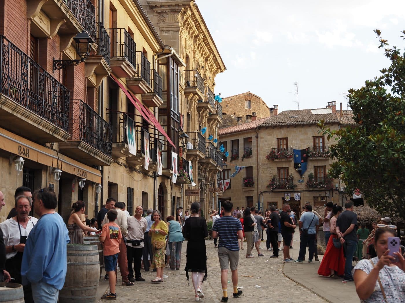 FOTOS: Las Jornadas de Medievales de Briones se despiden con un emotivo cierre de portales 45