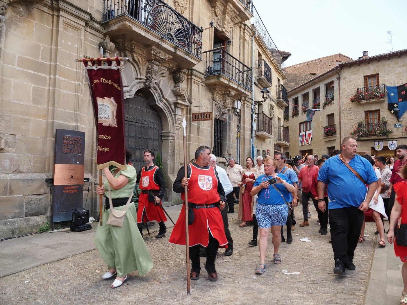 FOTOS: Las Jornadas de Medievales de Briones se despiden con un emotivo cierre de portales 32