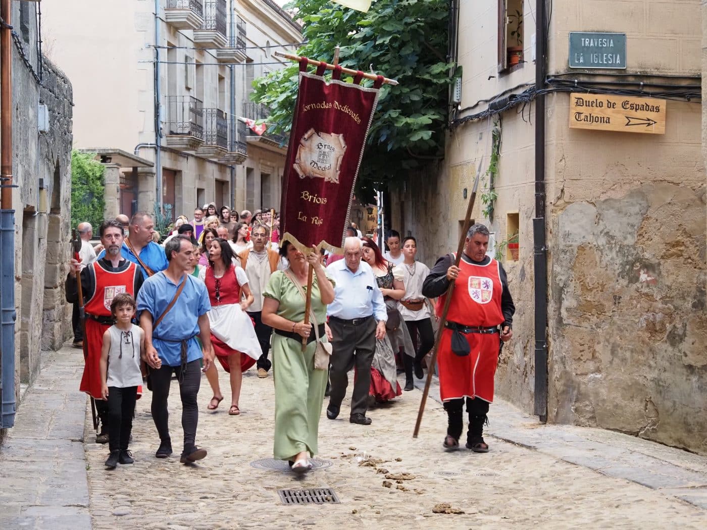 FOTOS: Las Jornadas de Medievales de Briones se despiden con un emotivo cierre de portales 36